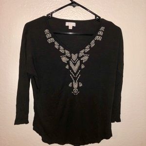 Charming Charles 3/4 Sleeved Blouse